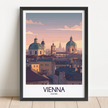 Vienna Vintage Style Print
