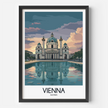 Vienna Vintage Style Print