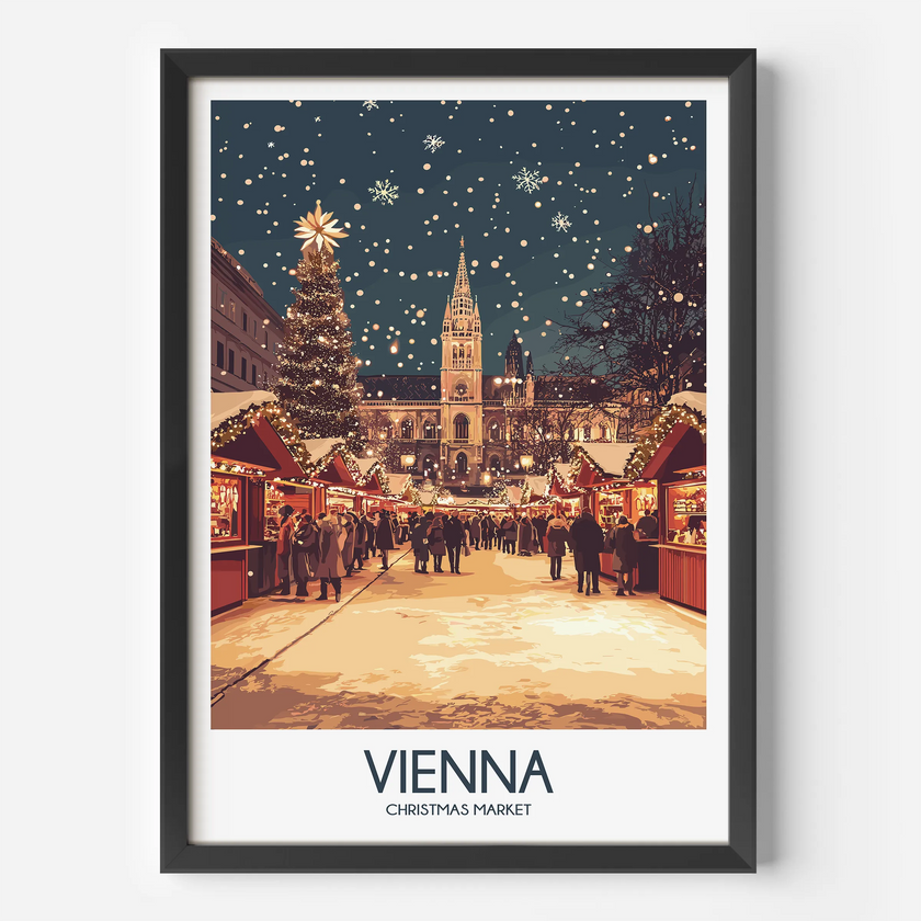 Vienna Vintage Style Print