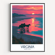 Virginia Gallery Quality Print