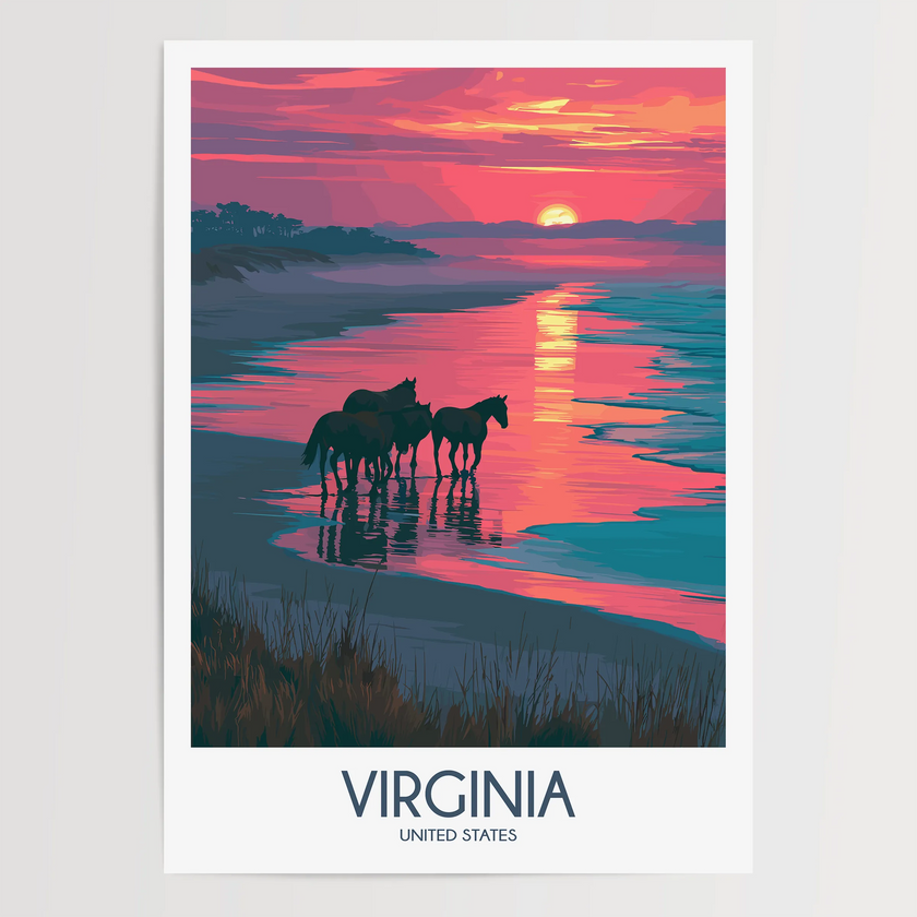 Virginia Travel Memory Gift