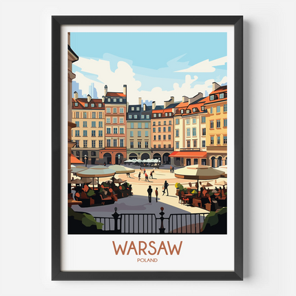 Warsaw Minimalist Wall Art