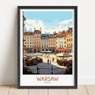 Warsaw Souvenir Poster Print
