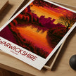 Warwickshire Minimalist Wall Art
