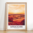 Warwickshire Minimalist Wall Art