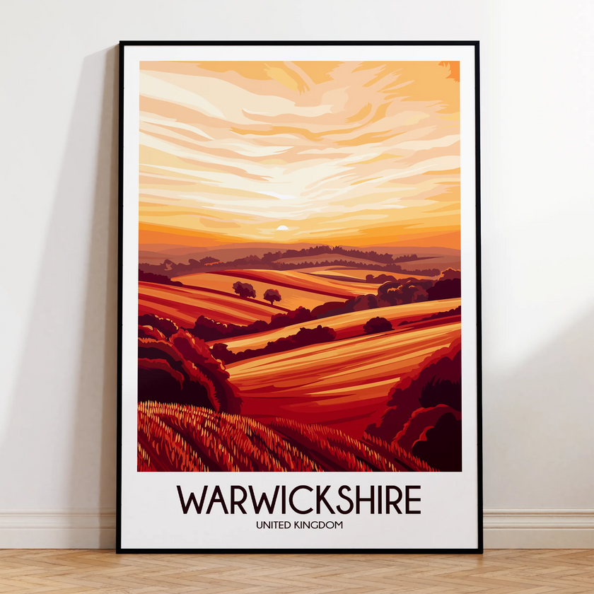 Warwickshire Scenic Landscape Art