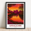 Warwickshire Travel Memory Gift
