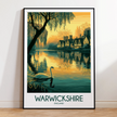 Warwickshire Travel Memory Gift