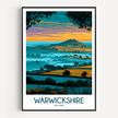 Warwickshire Travel Memory Gift