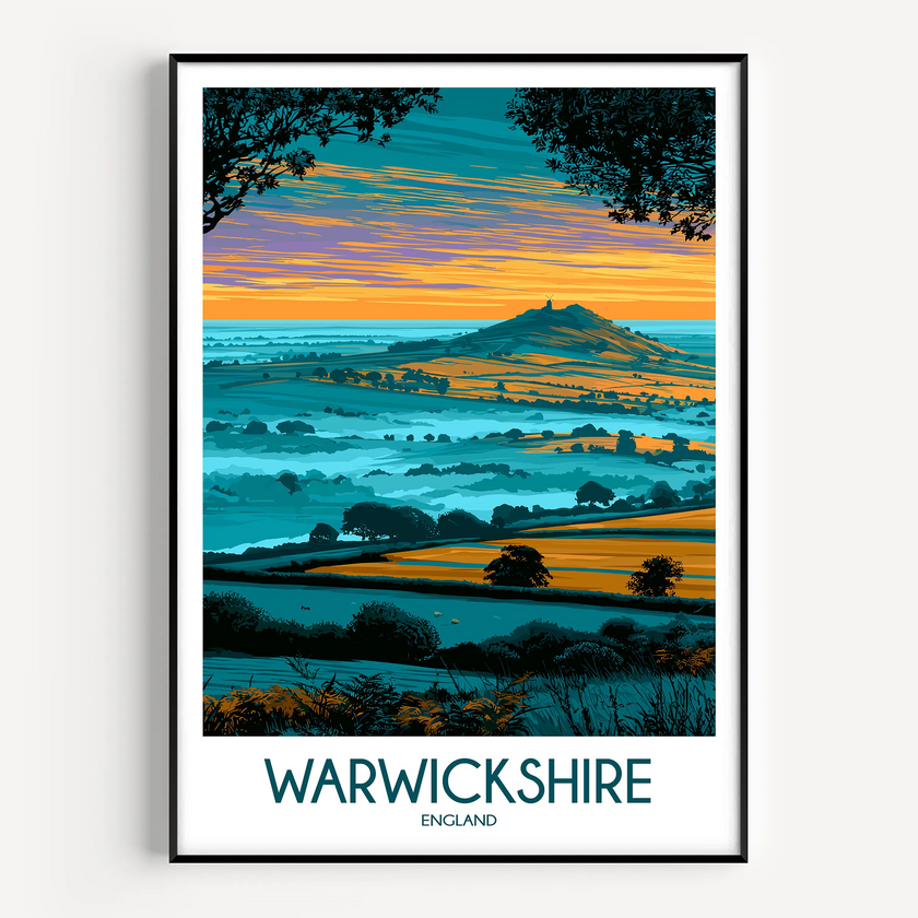 Warwickshire Travel Memory Gift
