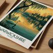 Warwickshire Vintage Style Print