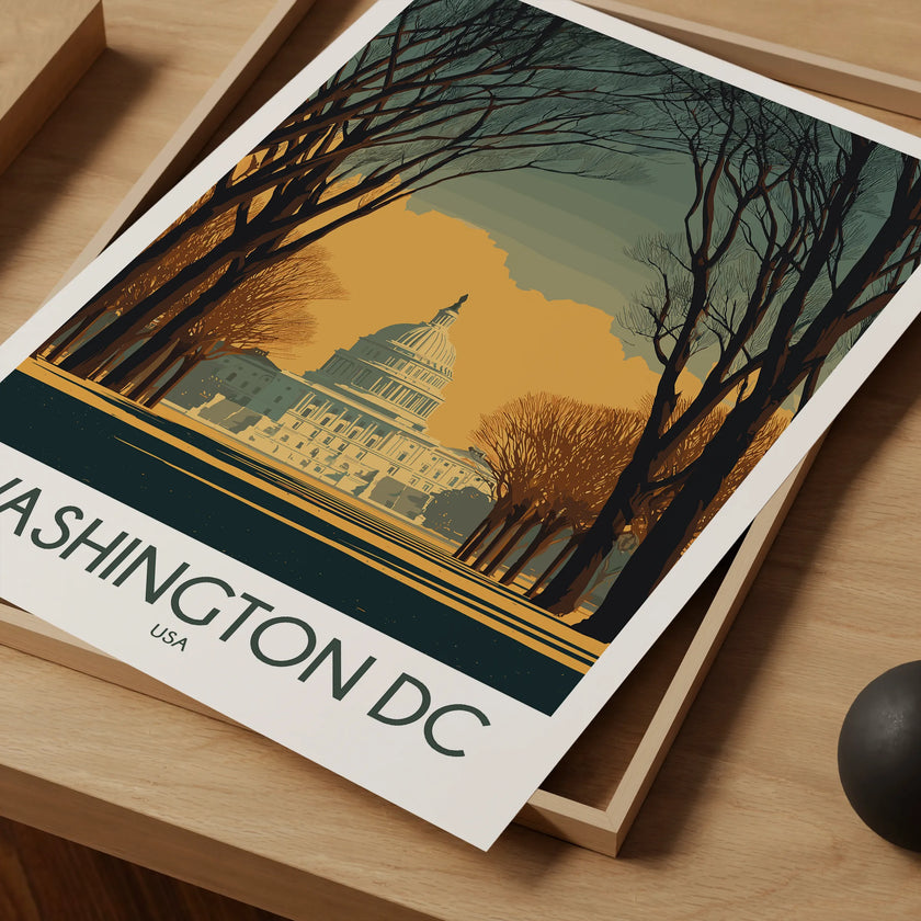 Washington Dc Minimalist Wall Art