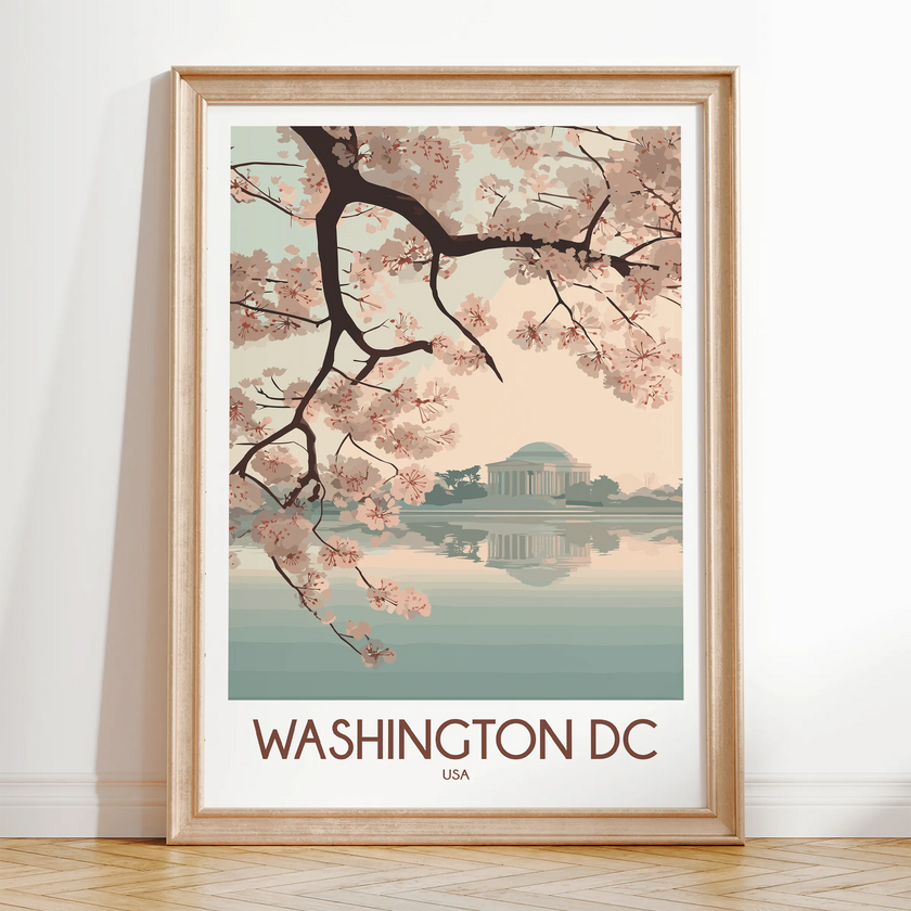 Washington Dc Minimalist Wall Art
