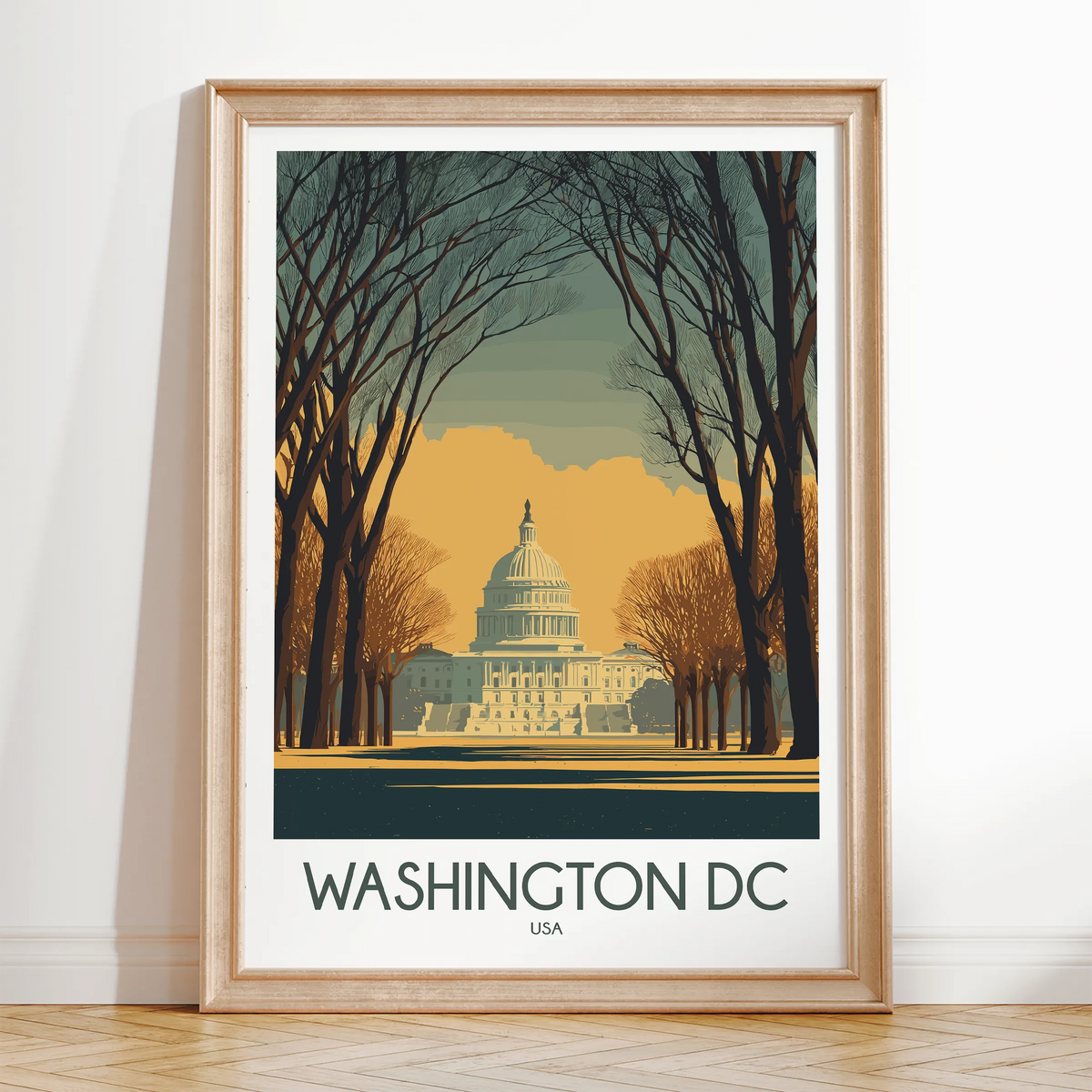 Washington Dc Souvenir Poster Print