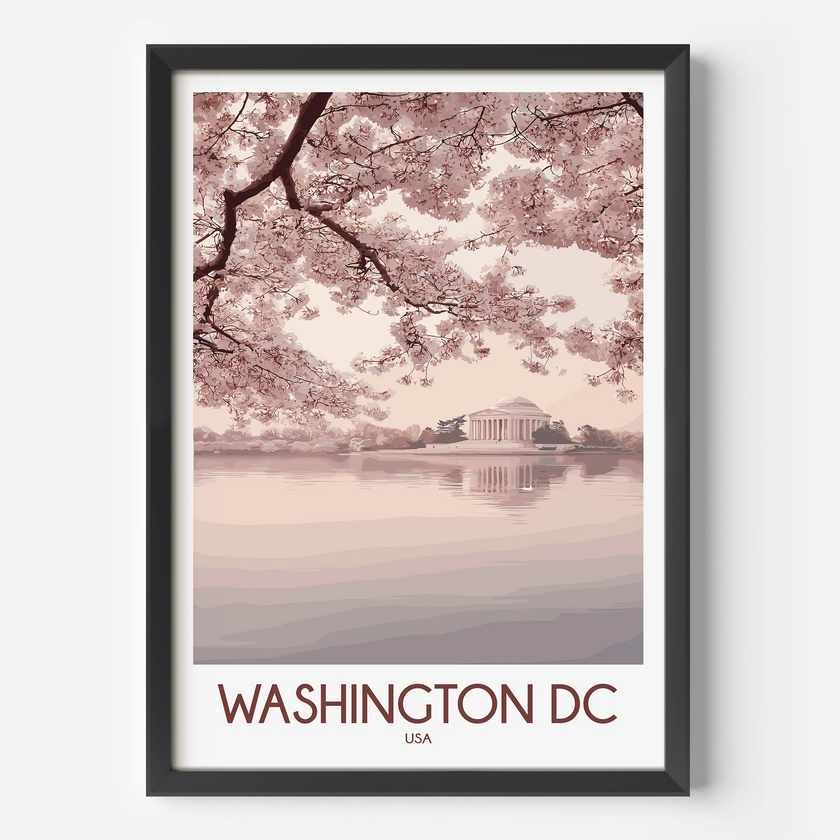 Washington Dc Souvenir Poster Print