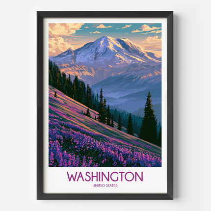 Washington Destination Art Gift