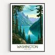 Washington Scenic Landscape Art