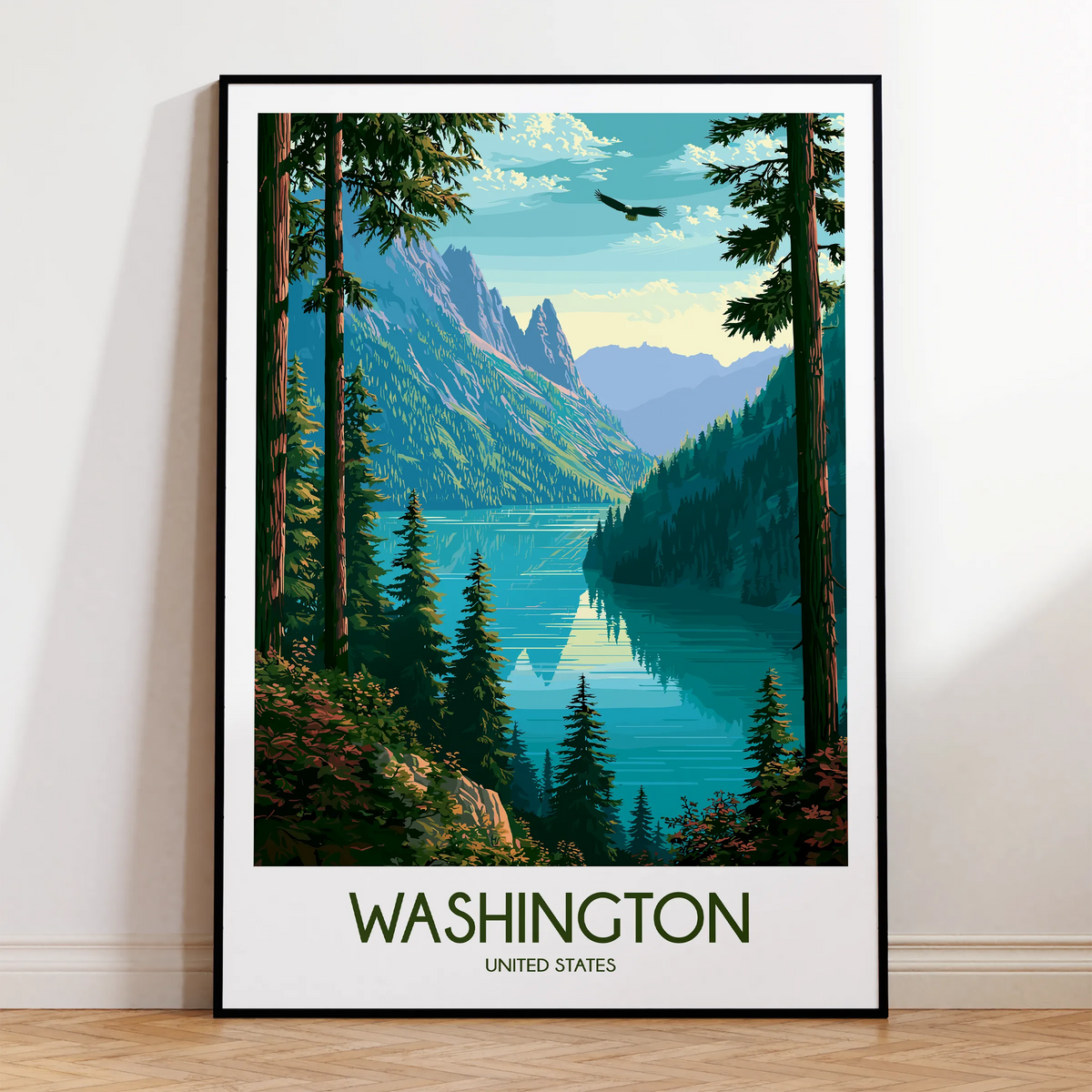 Washington Souvenir Poster Print