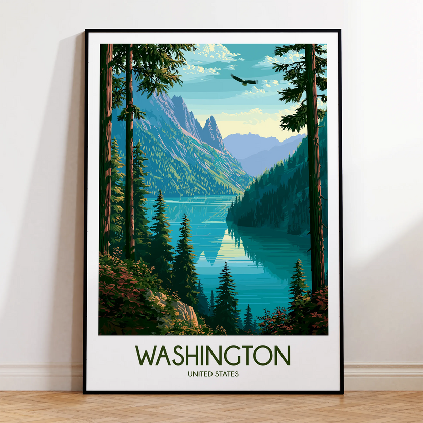Washington Souvenir Poster Print
