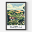 West Sussex Gallery Quality Print