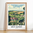 West Sussex Scenic Landscape Art