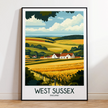 West Sussex Travel Memory Gift