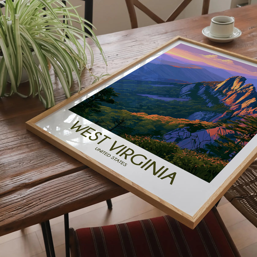 West Virginia Gallery Quality Print
