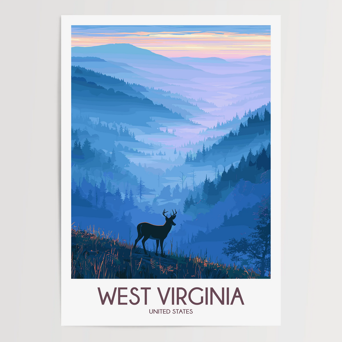 West Virginia Home Office Decor