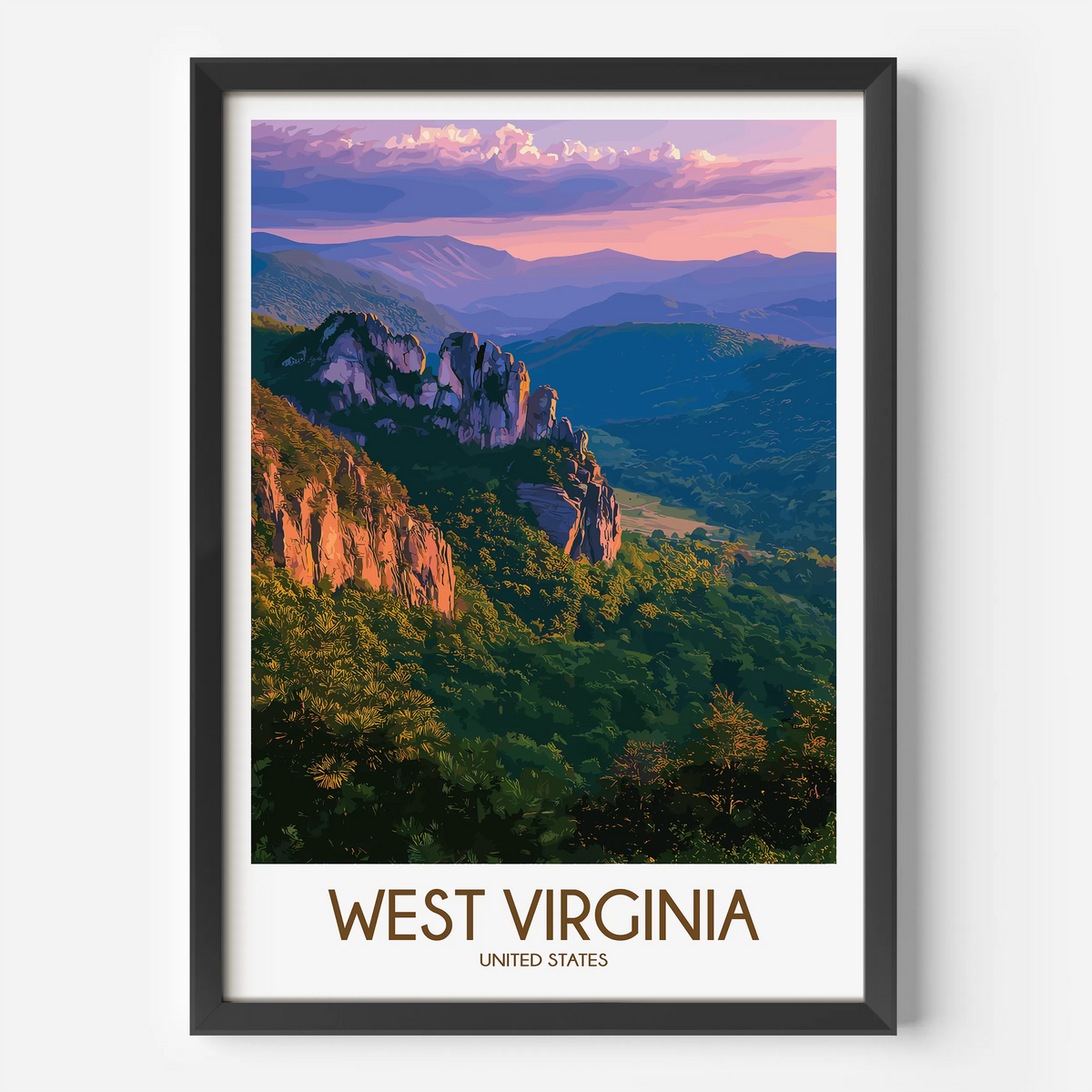 West Virginia Home Office Decor