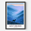 West Virginia Scenic Landscape Art