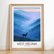 West Virginia Travel Memory Gift