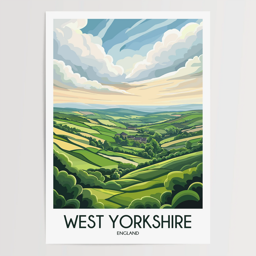 West Yorkshire Scenic Landscape Art