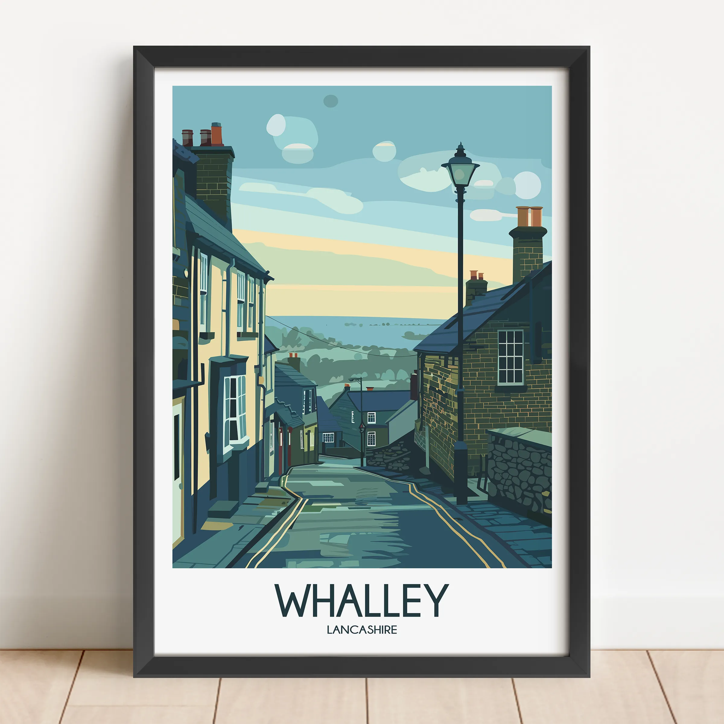 Whalley Souvenir Poster Print