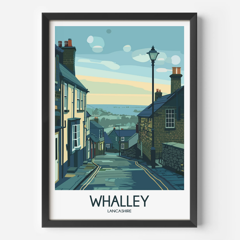 Whalley Vintage Style Print