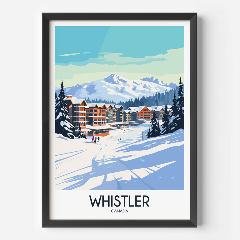 Whistler Scenic Landscape Art