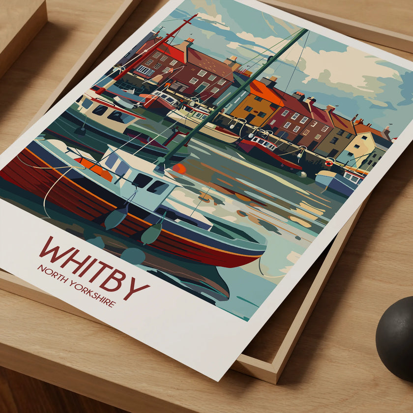 Whitby Destination Art Gift