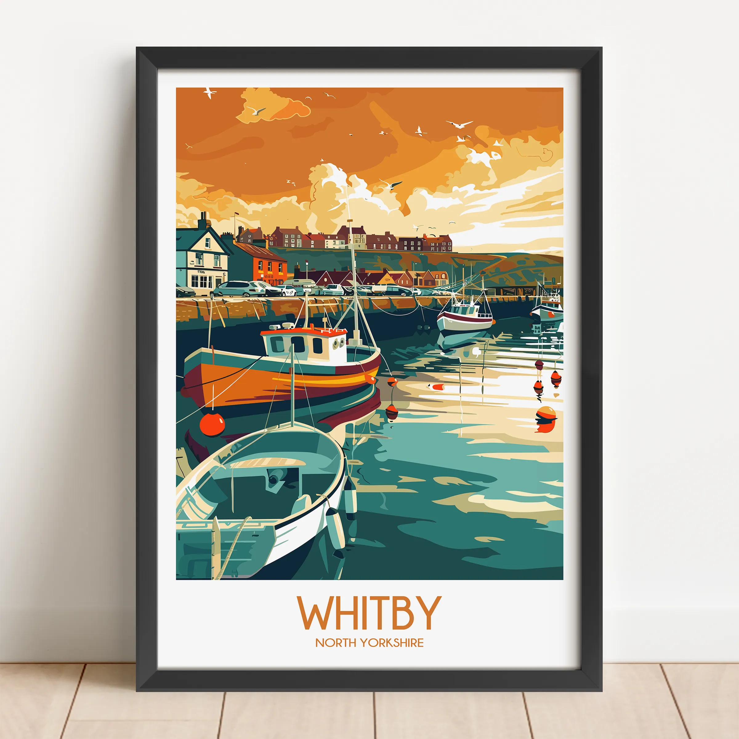 Whitby Destination Art Gift