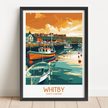 Whitby Destination Art Gift