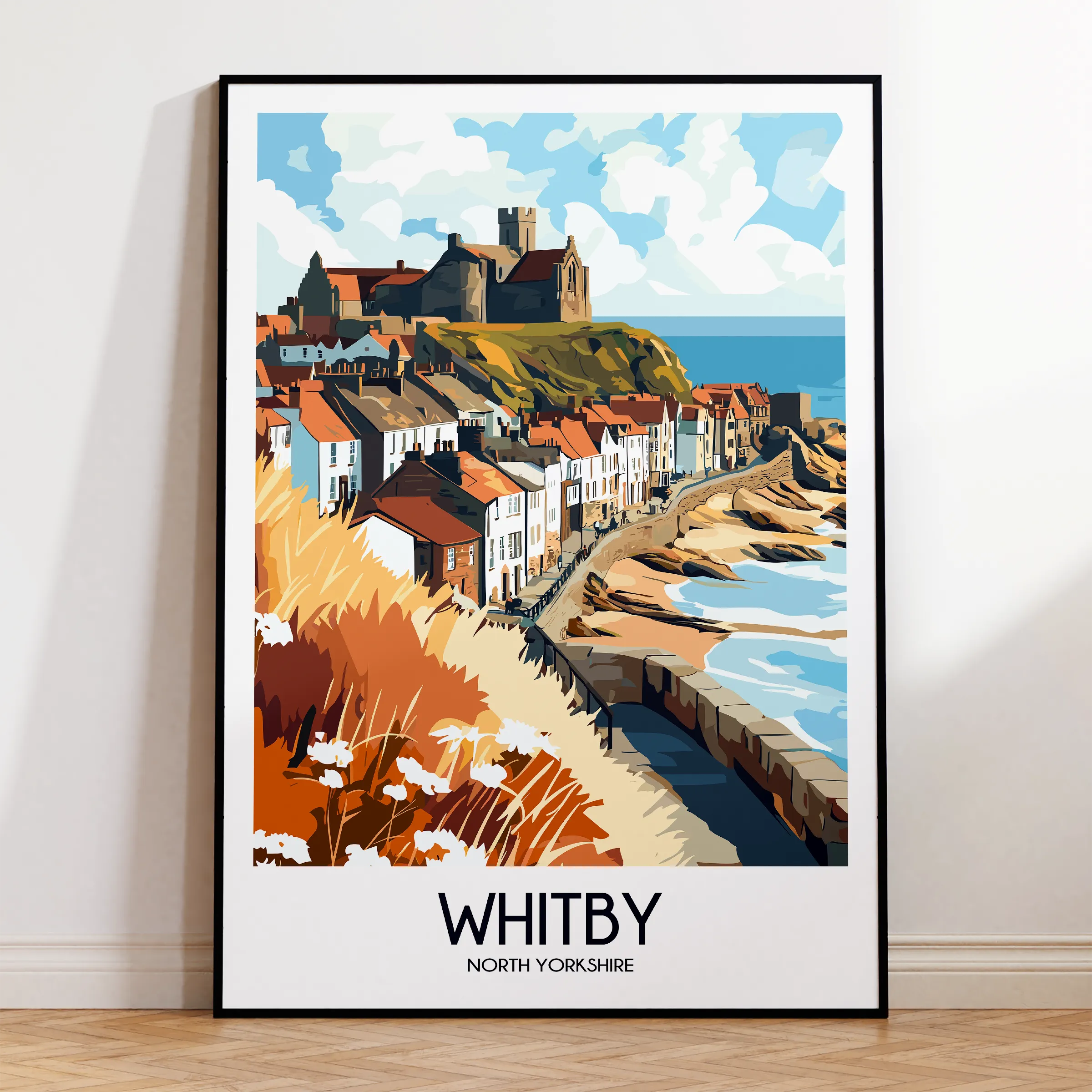 Whitby Destination Art Gift
