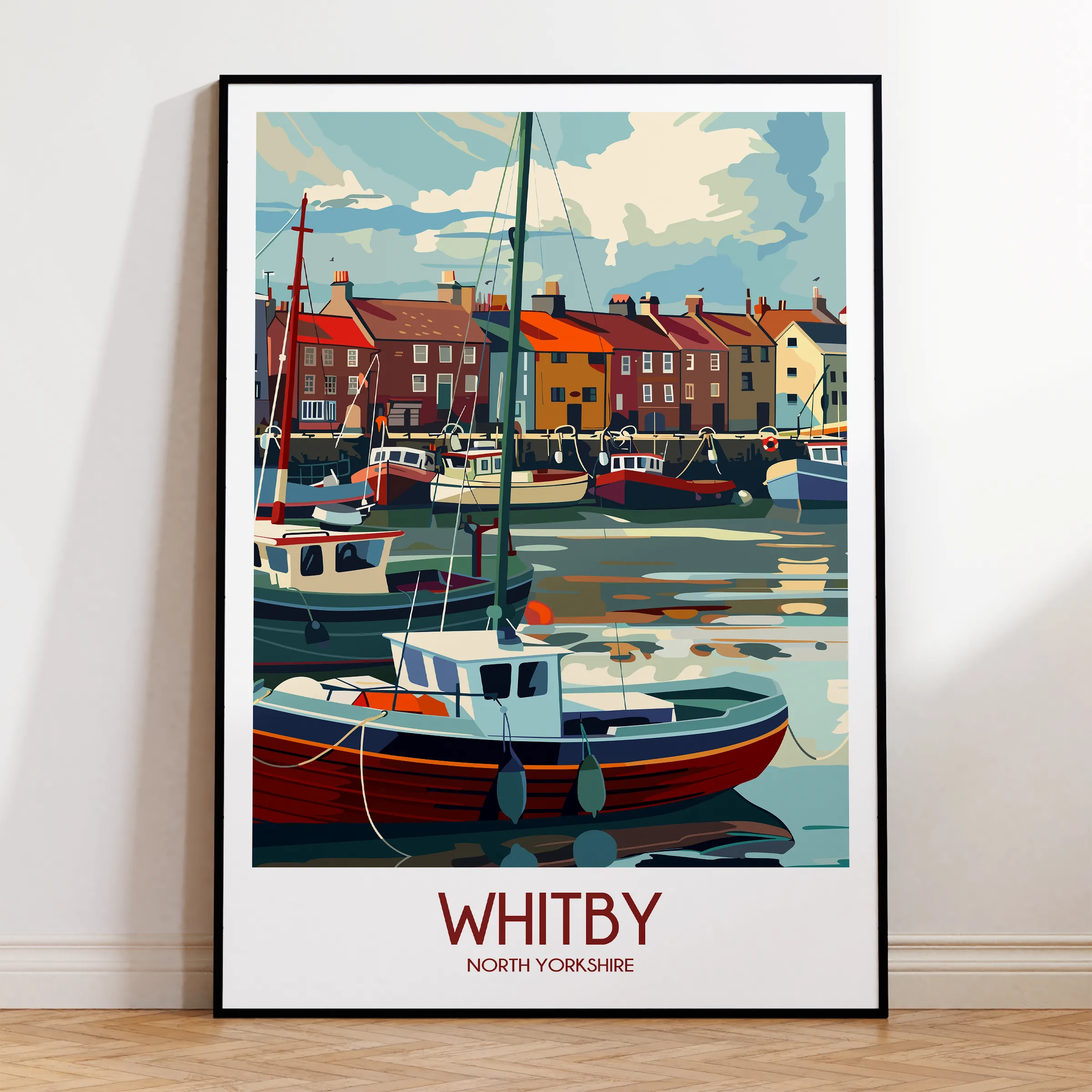 Whitby Scenic Landscape Art