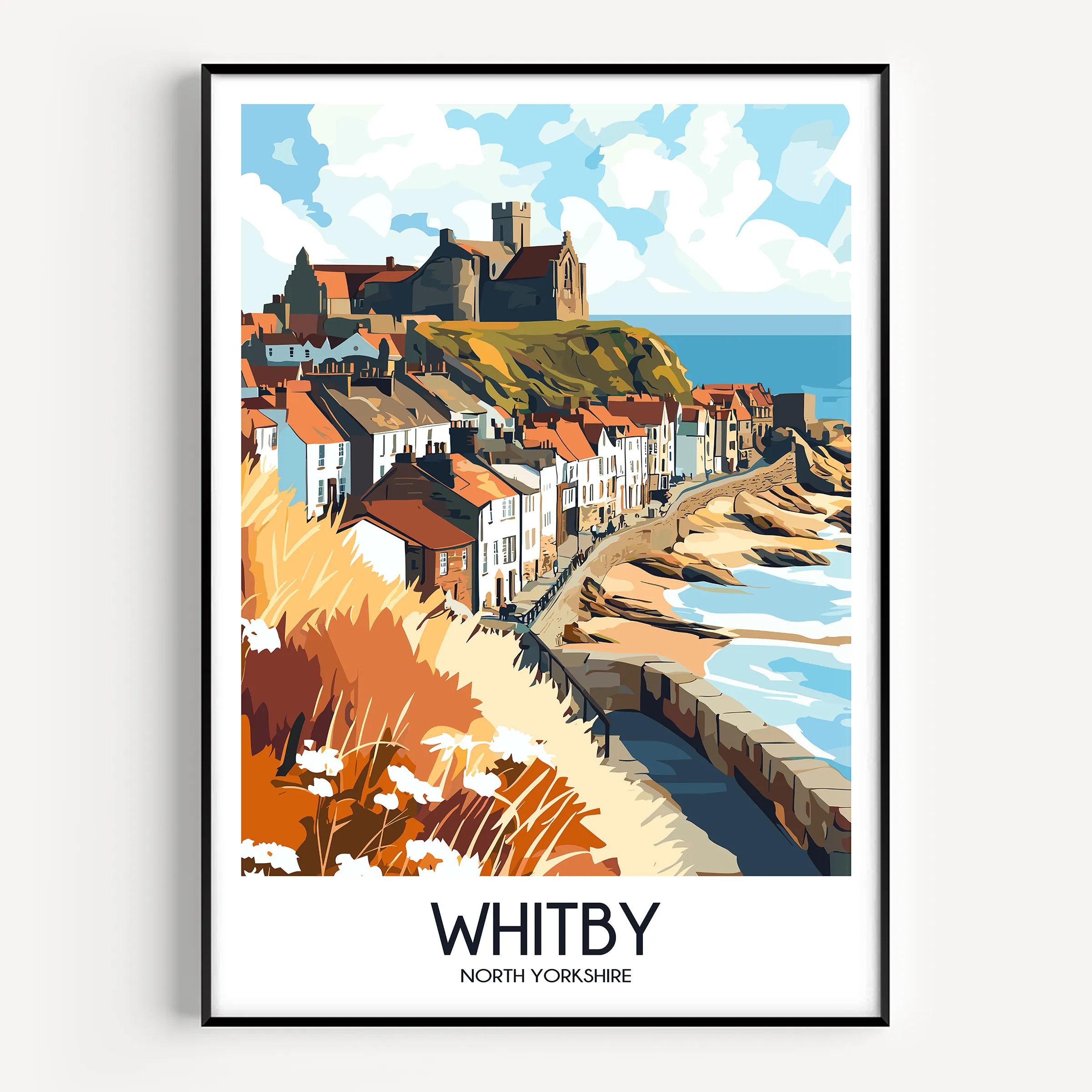 Whitby Souvenir Poster Print