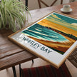 Whitley Bay Retro Travel Illustration