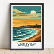 Whitley Bay Vintage Style Print