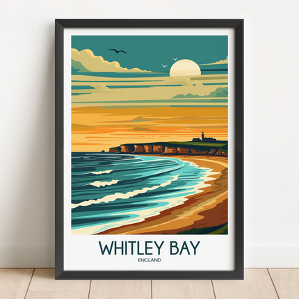 Whitley Bay Vintage Style Print