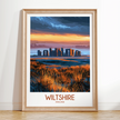 Wiltshire Destination Art Gift