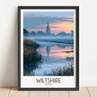 Wiltshire Destination Art Gift