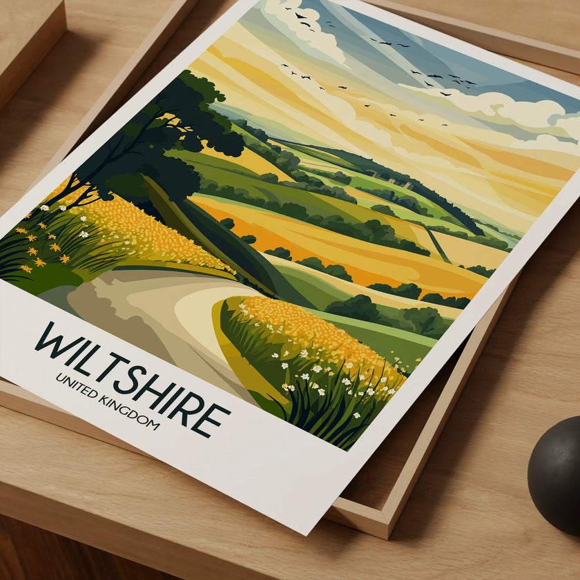 Wiltshire Minimalist Wall Art