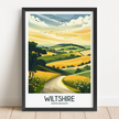 Wiltshire Scenic Landscape Art