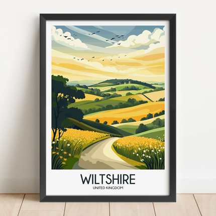 Wiltshire Scenic Landscape Art