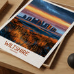 Wiltshire Souvenir Poster Print